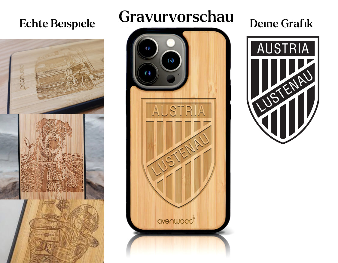 INDIVIDUEL iPhone 15 Plus en plastique bambou